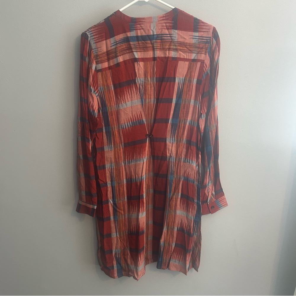 Sao Paulo Plaid Tunic Shirt Dress - Anthropologie - 11 Tylho - Picture 8 of 10